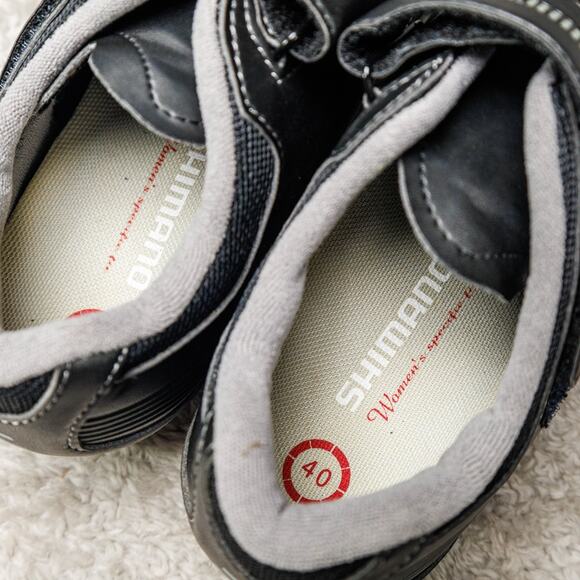 Shimano Offset Black Mountain Bike Cycling Shoes MTB Womens US 9 EU 40 - Picture 7 of 15